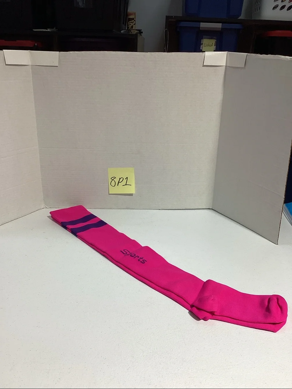 Pink Athletic Socks